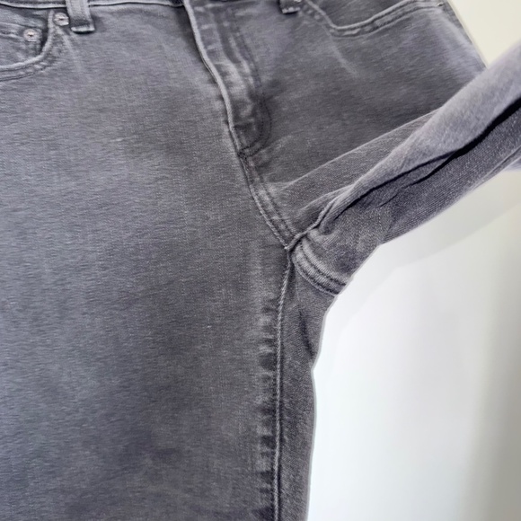 LEVI'S Womens 30 Black Boyfriend Mid-Rise Slim Straight Stretch Jeans QQ10 - Picture 3 of 5